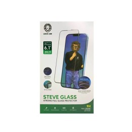 محافظ صفحه نمایش Steve مناسب برای آیفون 13 و 13 پرو گرین (Green)
