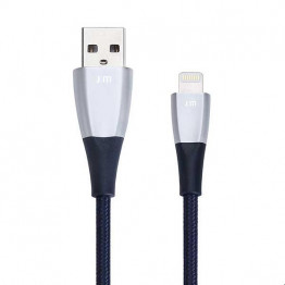 کابل USB به لایتنینگ مدل ZinCable DC-568SI نقره ای جاست موبایل