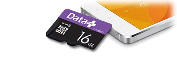 Data Plus MicroSDHC Card
