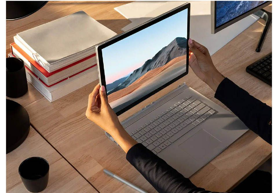 لپ تاپ ۱۵ اینچی مدل Book 3 i7-1065 G7 مایکروسافت با ظرفیت ۲۵۶ گیگابایت