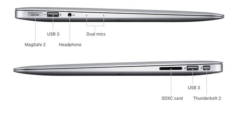 مک بوک ایر ۱۳ اینچ MQD32 اپل